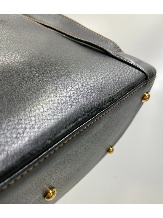 Loewe Backpack Leather Black main image 9